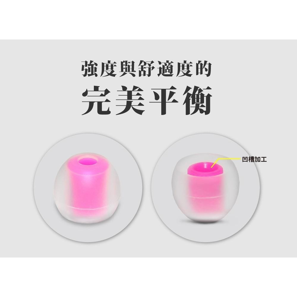 【日本 final】Type E 矽膠耳塞盒裝版 透明紅軸-細節圖7