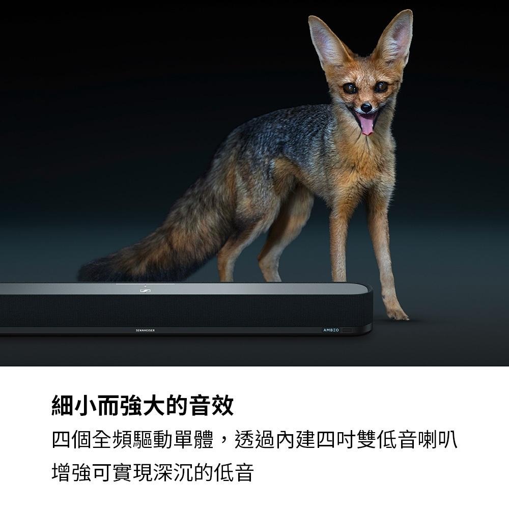 Sennheiser森海塞爾AMBEO Soundbar Mini & Sub家庭影音聲霸劇院系統組-細節圖4