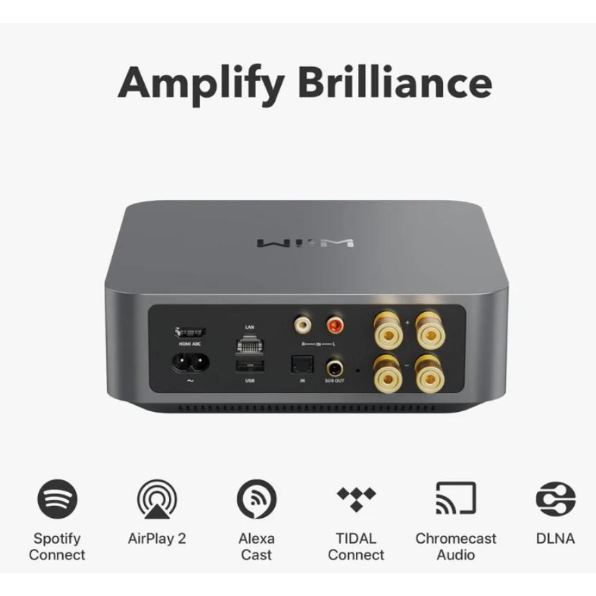【WiiM】 WiiM Amp 一體式無損串流媒體擴大機-細節圖2