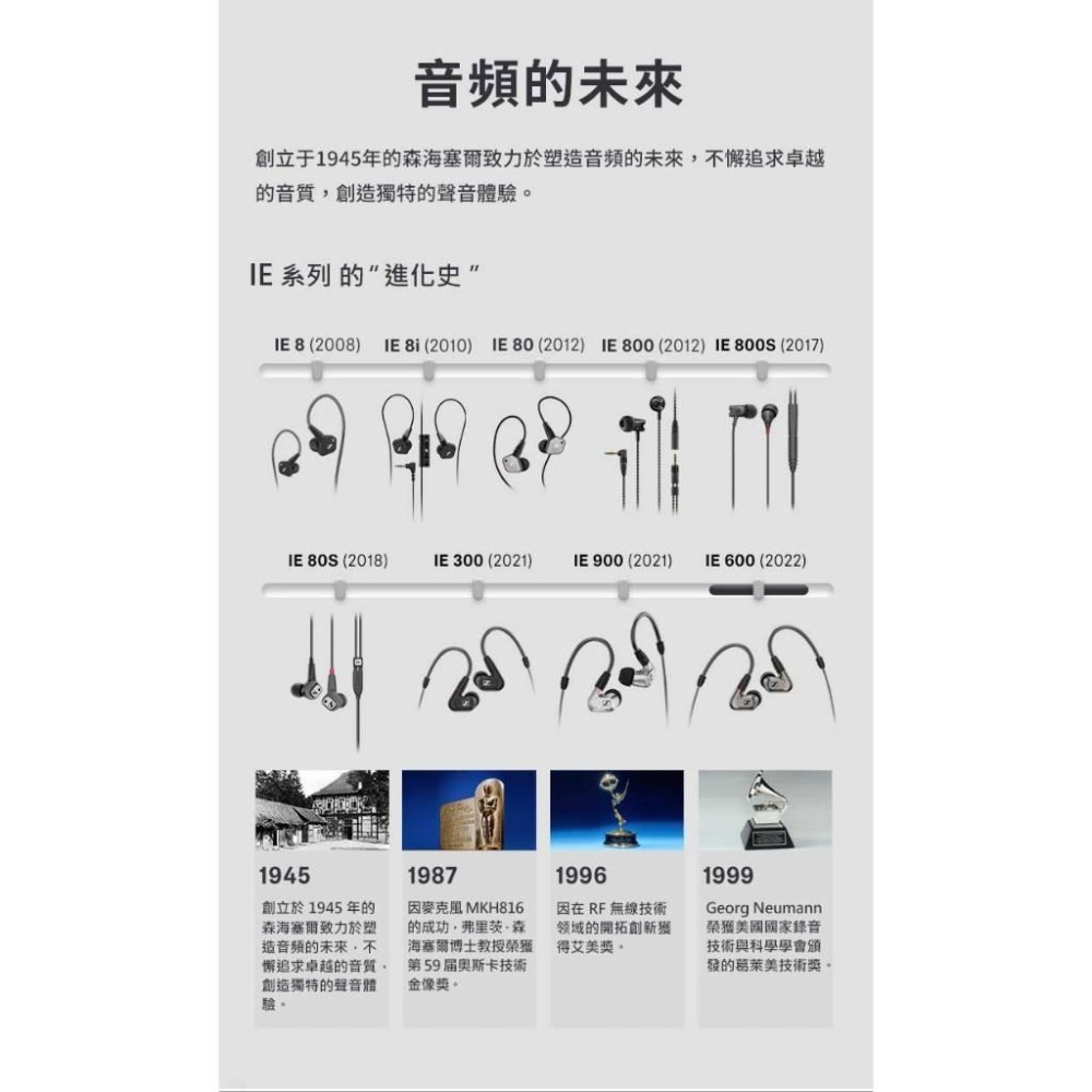 Sennheiser 森海塞爾 IE 600 發燒級Hi-Fi入耳式耳機-細節圖6