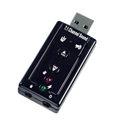7.1聲道USB外接音效卡PHV30