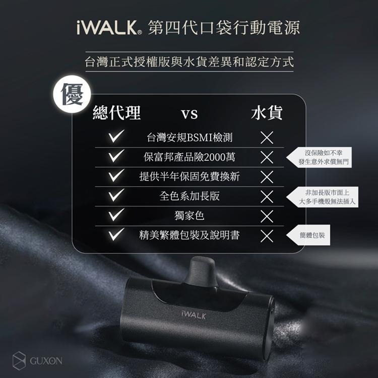 iwalk 四代4500mAh行動電源Type C頭 ★下單前請注意 此商品為Android Type-C手機專用★-細節圖6
