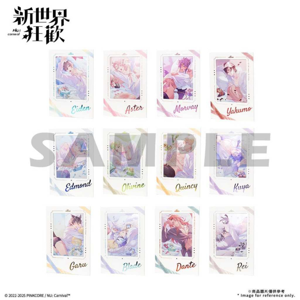 【新世界狂歡】生日時光 燙金膠片拍立得 ║ 全套12款各一 (現貨)-細節圖2