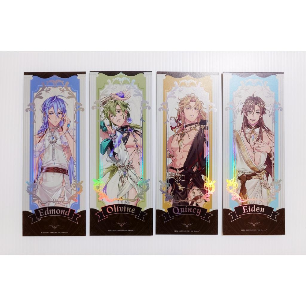 【新世界狂歡】萌番 鐳射票卡 ║ 伊得 艾德蒙特 奧利文 崑西 (現貨)-細節圖2