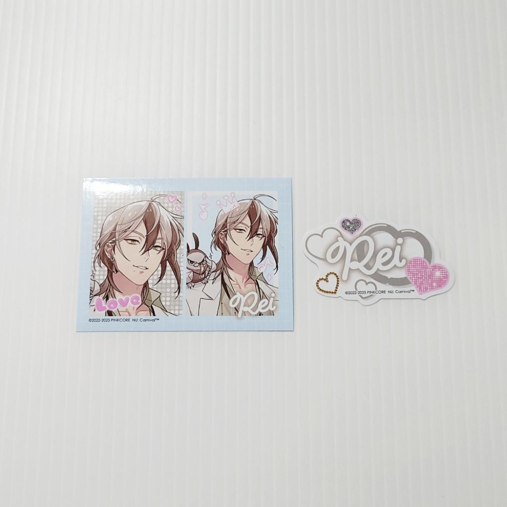 【新世界狂歡】安利美特咖啡 三週年 貼紙 ║ 崑西 歛 墨菲 (現貨)-細節圖4