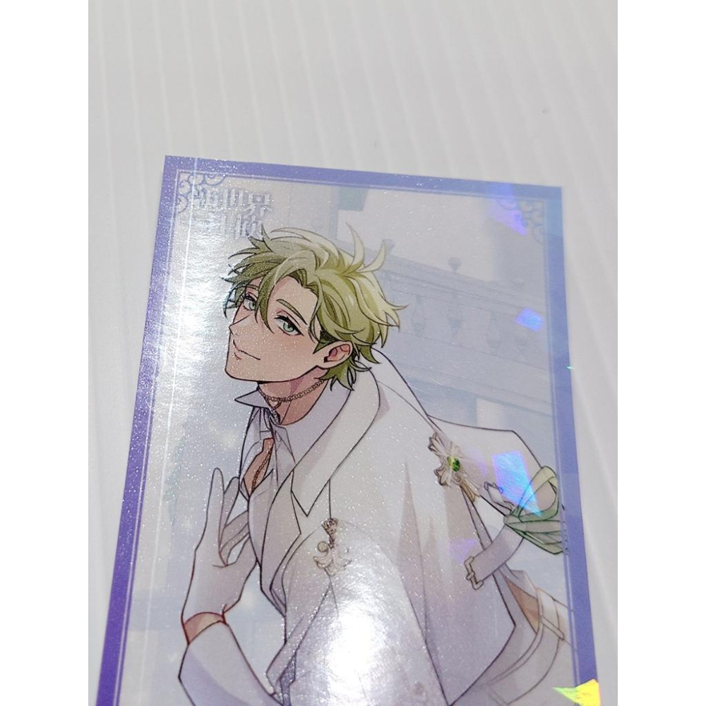 【新世界狂歡】原畫展 碎鑽閃卡 ║ 伊得 八雲 艾德蒙特 奧利文 崑西 玖夜 可爾 布儡 啖天 歛 使魔組 (現貨)-細節圖3