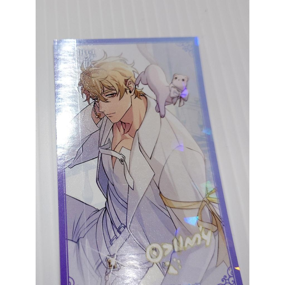 【新世界狂歡】原畫展 碎鑽閃卡 ║ 伊得 八雲 艾德蒙特 奧利文 崑西 玖夜 可爾 布儡 啖天 歛 使魔組 (現貨)-細節圖4