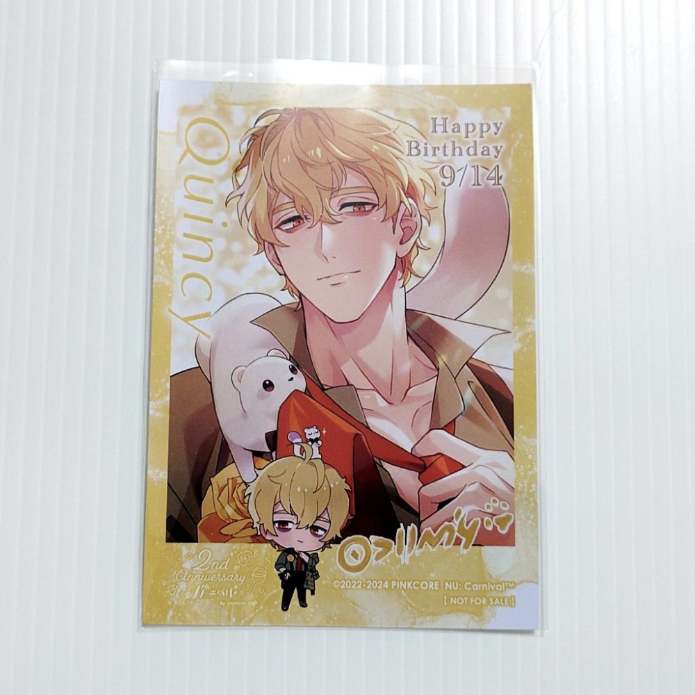 【新世界狂歡】安利美特咖啡 二週年 韓國限定生日寫真 ║ 奧利文 崑西 (現貨)-細節圖2