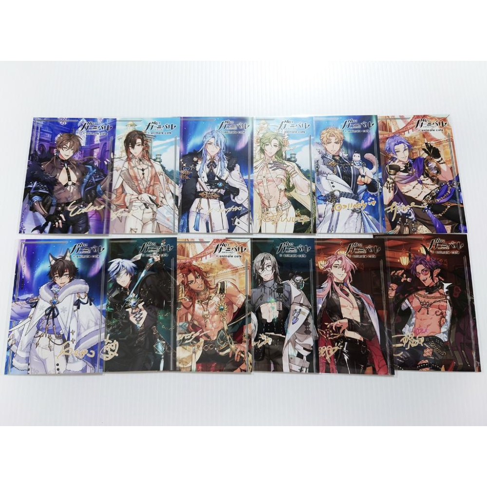 【新世界狂歡】安利美特咖啡 二週年 台灣限定寫真 ║ 伊得 八雲 艾德蒙特 奧利文 崑西 玖夜 可爾 布儡 啖天 歛-細節圖2