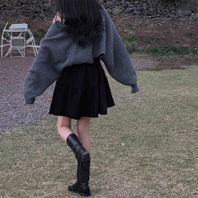 𝐔𝐌𝐄𝐎𝐖 𝐒𝐓𝐔𝐃𝐈𝐎 法式雲朵蛋糕 細肩帶綁帶連衣裙 洋裝-細節圖8