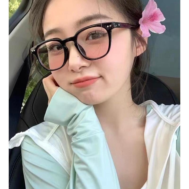 𝐔𝐌𝐄𝐎𝐖 𝐒𝐓𝐔𝐃𝐈𝐎 素顏神器✨純欲黑框腮紅眼鏡 平光鏡框-細節圖4