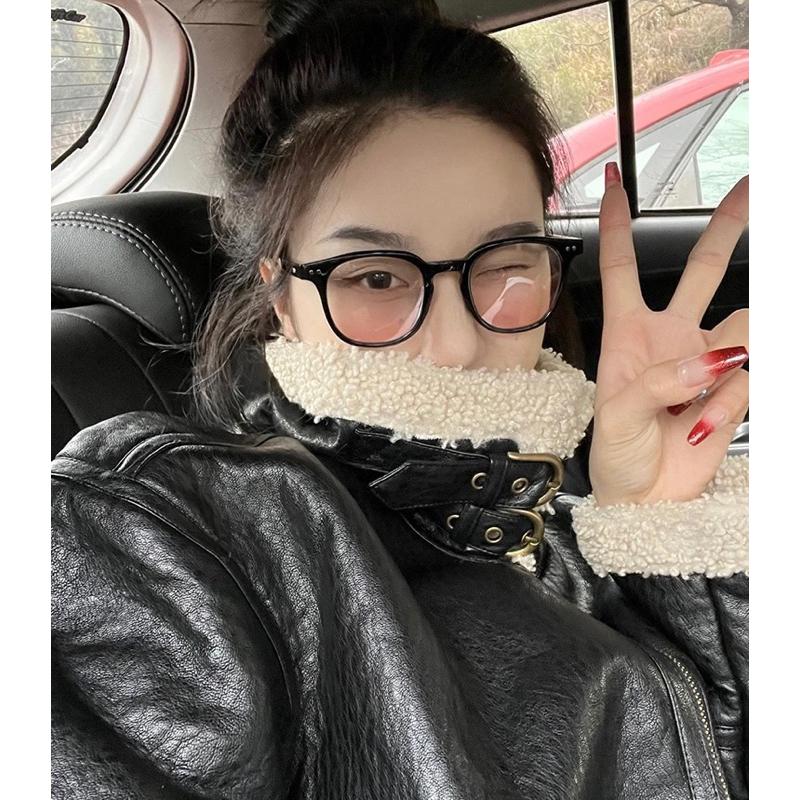 𝐔𝐌𝐄𝐎𝐖 𝐒𝐓𝐔𝐃𝐈𝐎 素顏神器✨純欲黑框腮紅眼鏡 平光鏡框-細節圖7