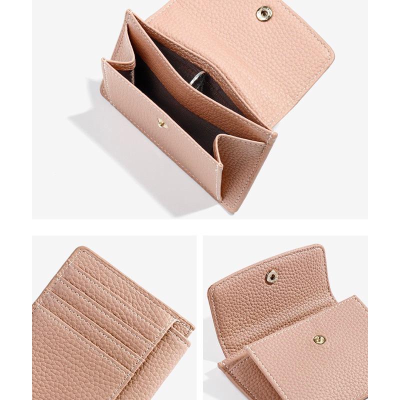 𝐔𝐌𝐄𝐎𝐖 𝐒𝐓𝐔𝐃𝐈𝐎 本期必入💡荔枝紋軟皮零錢包（8colors）卡夾 卡包-細節圖3