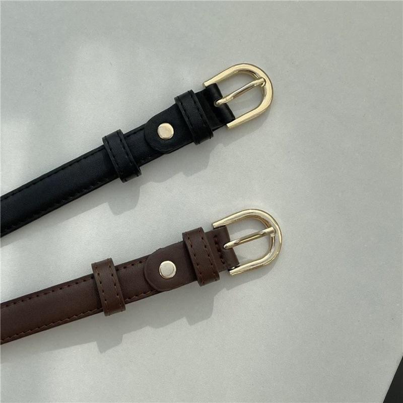 𝐔𝐌𝐄𝐎𝐖 𝐒𝐓𝐔𝐃𝐈𝐎 簡約百搭皮帶（2colors）-細節圖5