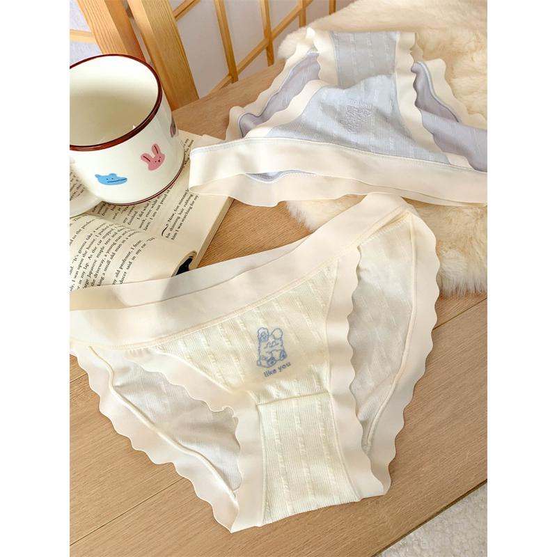 𝐔𝐌𝐄𝐎𝐖 𝐒𝐓𝐔𝐃𝐈𝐎 甜浪兔兔🐰高開衩無痕內褲 涼感莫代爾棉-細節圖4