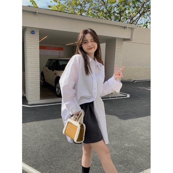 𝐔𝐌𝐄𝐎𝐖 𝐒𝐓𝐔𝐃𝐈𝐎 零距離 oversize長袖襯衫（2colors）薄襯衫 男友襯衫-細節圖7