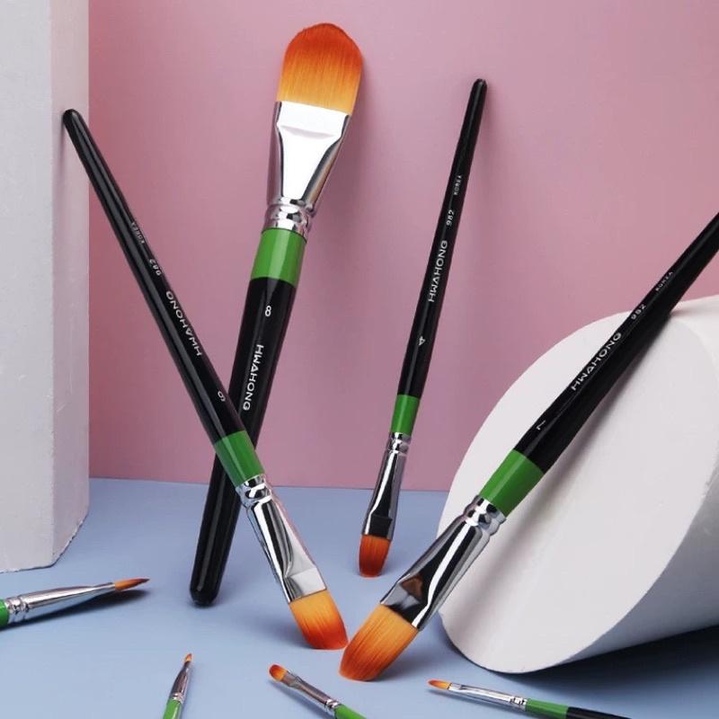 𝐔𝐌𝐄𝐎𝐖 𝐒𝐓𝐔𝐃𝐈𝐎 Hwahong華虹982系列 遮瑕刷/局部高光刷/淚溝刷/遮痘刷 化妝刷具-細節圖2