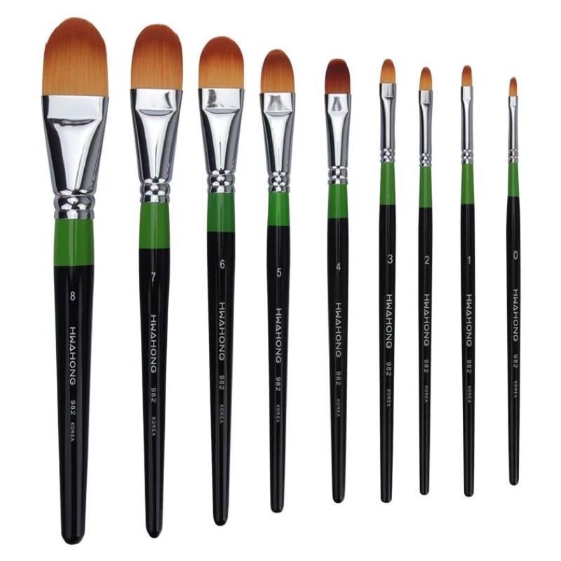 𝐔𝐌𝐄𝐎𝐖 𝐒𝐓𝐔𝐃𝐈𝐎 Hwahong華虹982系列 遮瑕刷/局部高光刷/淚溝刷/遮痘刷 化妝刷具-細節圖3