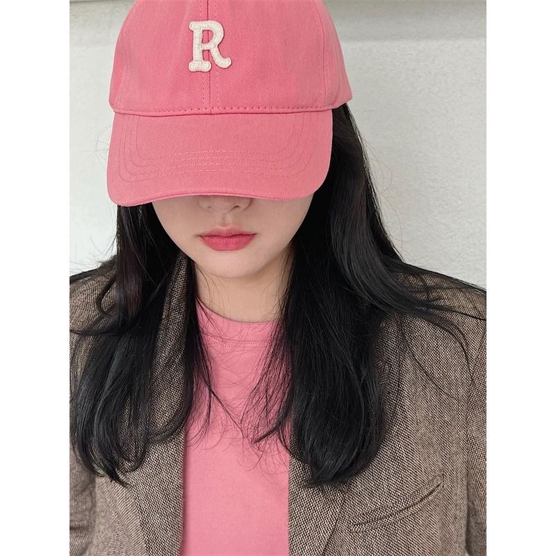 𝐔𝐌𝐄𝐎𝐖 𝐒𝐓𝐔𝐃𝐈𝐎 字母R棒球帽（12colors）軟頂 刺繡-細節圖2