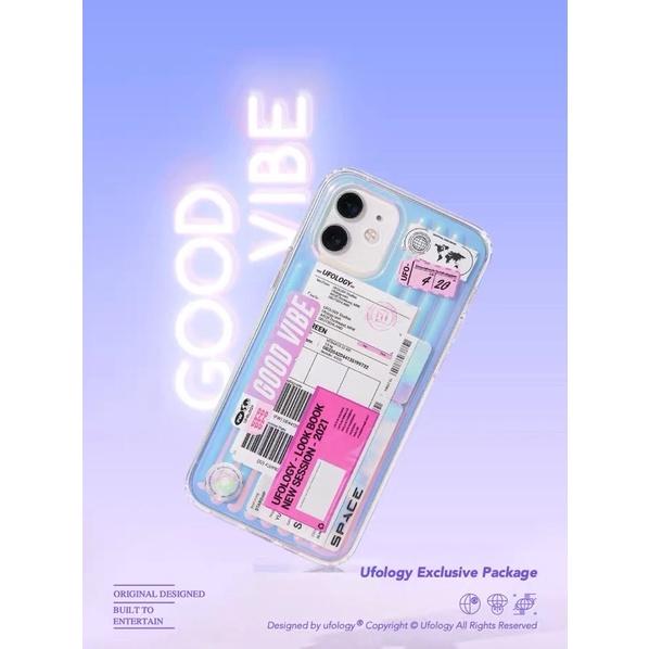 𝐔𝐌𝐄𝐎𝐖 𝐒𝐓𝐔𝐃𝐈𝐎 粉紅💓標籤鐳射手機殼 iPhone系列軟殼-細節圖3