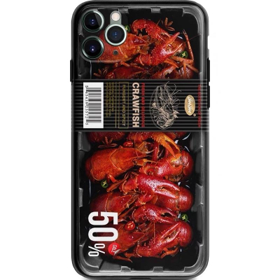 𝐔𝐌𝐄𝐎𝐖 𝐒𝐓𝐔𝐃𝐈𝐎 食物系列「小龍蝦🦞」手機殼 iPhone系列軟殼