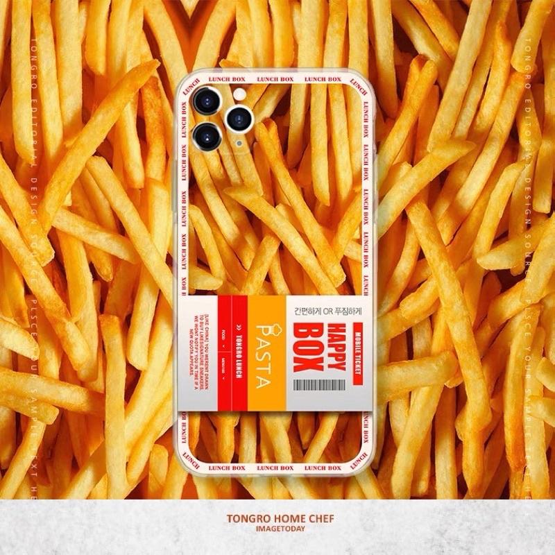 𝐔𝐌𝐄𝐎𝐖 𝐒𝐓𝐔𝐃𝐈𝐎 食物系列「漢堡🍔薯條🍟」手機殼 iPhone系列軟殼 Huawei華為手機殼-細節圖3
