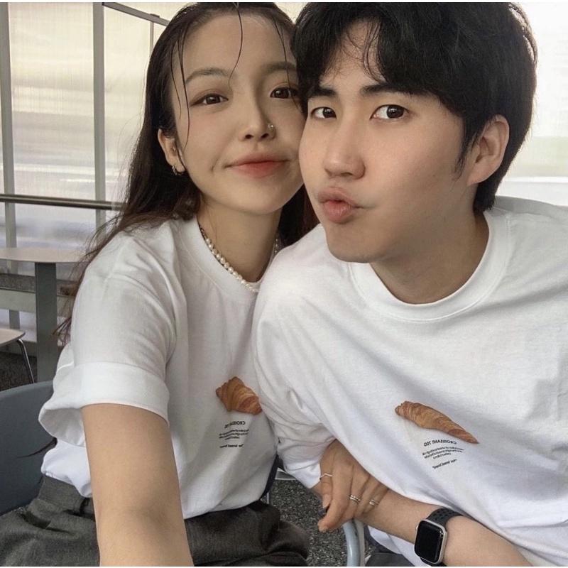 𝐔𝐌𝐄𝐎𝐖 𝐒𝐓𝐔𝐃𝐈𝐎 Croissant🥐可頌麵包短T 純棉-細節圖5