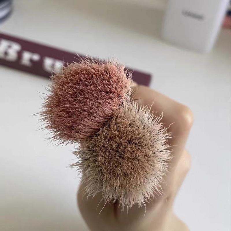 𝐔𝐌𝐄𝐎𝐖 𝐒𝐓𝐔𝐃𝐈𝐎 點彩刷の天花板！PinkLake粉之泊羊毛點彩腮红刷/散粉刷👁👁化妝刷具 蜜粉刷-細節圖4