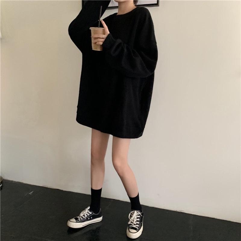 𝐔𝐌𝐄𝐎𝐖 𝐒𝐓𝐔𝐃𝐈𝐎 oversize寬鬆大學T（6colors）長袖上衣-細節圖4