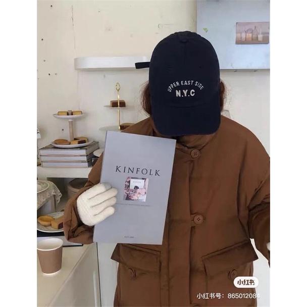 𝐔𝐌𝐄𝐎𝐖 𝐒𝐓𝐔𝐃𝐈𝐎 N.Y.C軟頂棒球帽🧢（6colors）-細節圖3