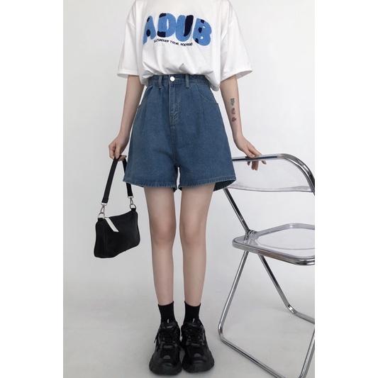 ［大尺碼到5XL］𝐔𝐌𝐄𝐎𝐖 𝐒𝐓𝐔𝐃𝐈𝐎 借妳勇敢 牛仔五分褲 短褲-細節圖3