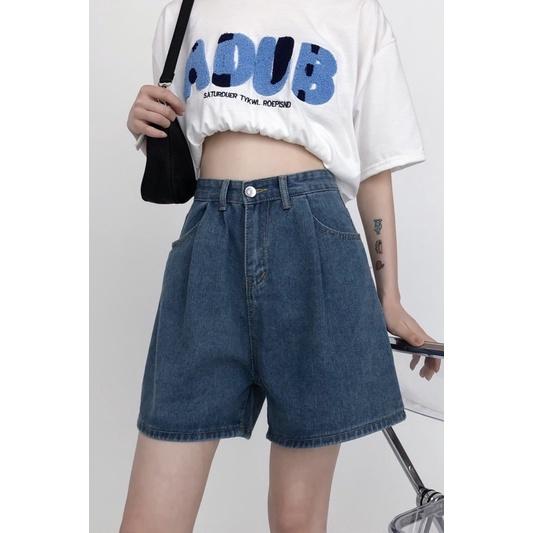 ［大尺碼到5XL］𝐔𝐌𝐄𝐎𝐖 𝐒𝐓𝐔𝐃𝐈𝐎 借妳勇敢 牛仔五分褲 短褲-細節圖6