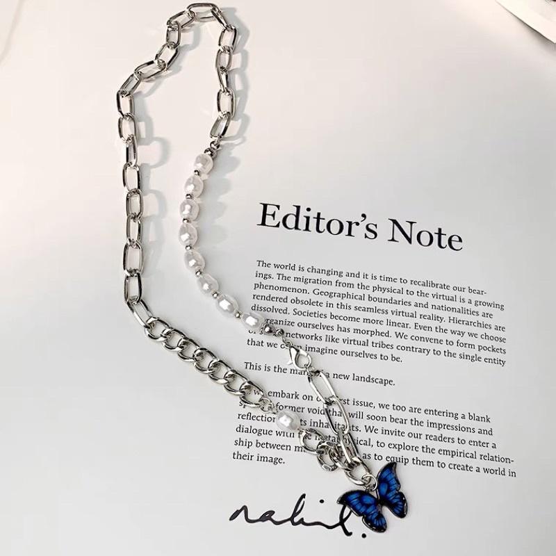 𝐔𝐌𝐄𝐎𝐖 𝐒𝐓𝐔𝐃𝐈𝐎 蝴蝶珍珠項鍊🦋Butterfly Necklace-細節圖4