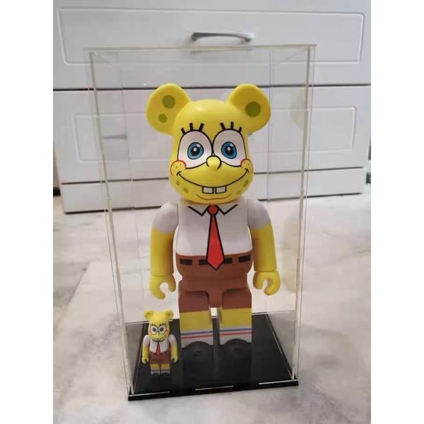 ［現貨］𝐔𝐌𝐄𝐎𝐖🏷️Be@rbrick🐻400% 500%壓克力展示盒 bearbrick🧸庫柏力克熊公仔盒-細節圖4