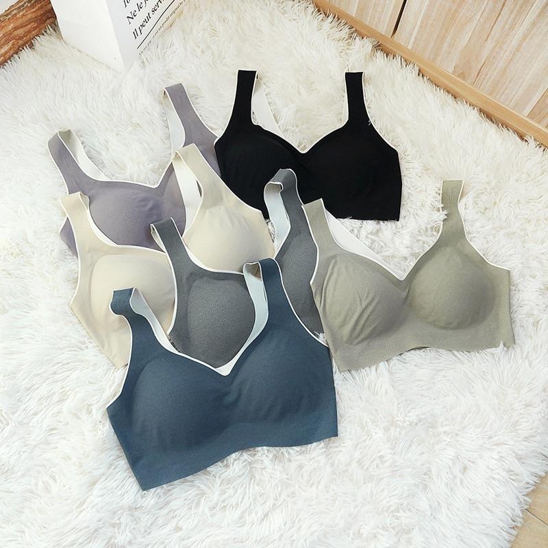 𝐔𝐌𝐄𝐎𝐖 𝐒𝐓𝐔𝐃𝐈𝐎 QQの奶凍 無痕內衣（6colors）無鋼圈bra背心 運動內衣 bra top-細節圖8