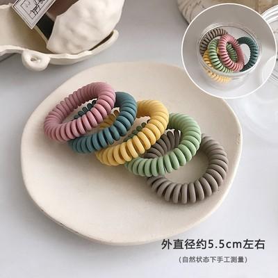 𝐔𝐌𝐄𝐎𝐖 𝐒𝐓𝐔𝐃𝐈𝐎 高級霧面質感の電話線髮圈 無痕髮圈 罐裝-細節圖3