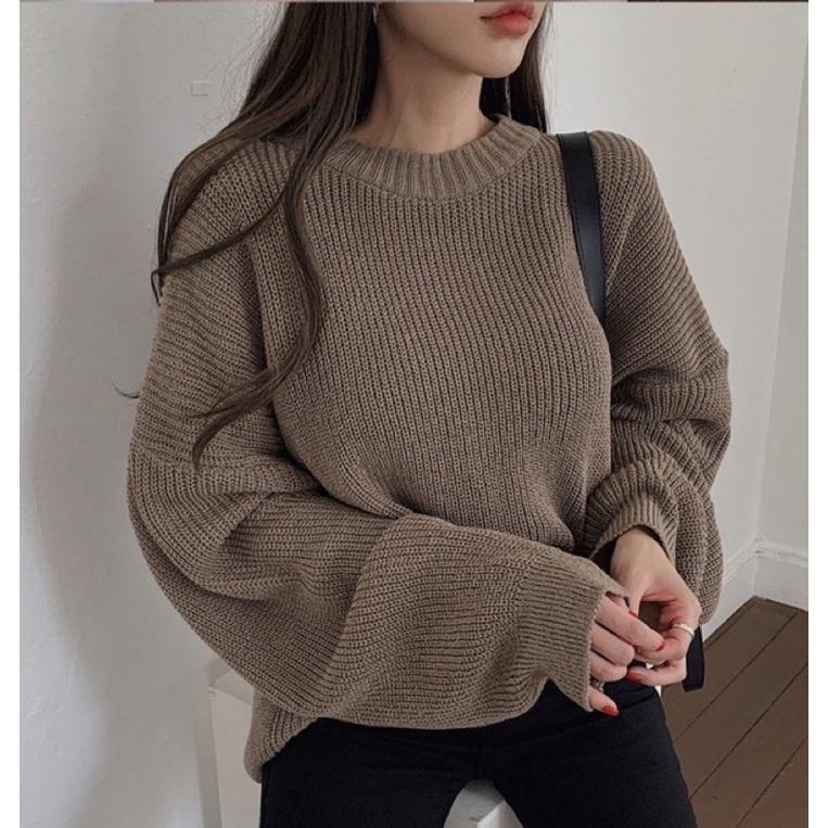 ［大尺碼到4XL］𝐔𝐌𝐄𝐎𝐖 𝐒𝐓𝐔𝐃𝐈𝐎 願做妳的世界 舒適寬鬆針織毛衣（5colors）長袖上衣-細節圖5