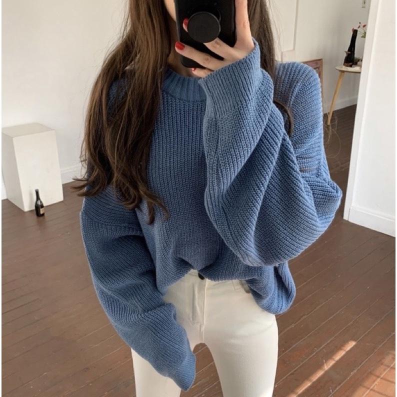 ［大尺碼到4XL］𝐔𝐌𝐄𝐎𝐖 𝐒𝐓𝐔𝐃𝐈𝐎 願做妳的世界 舒適寬鬆針織毛衣（5colors）長袖上衣-細節圖6