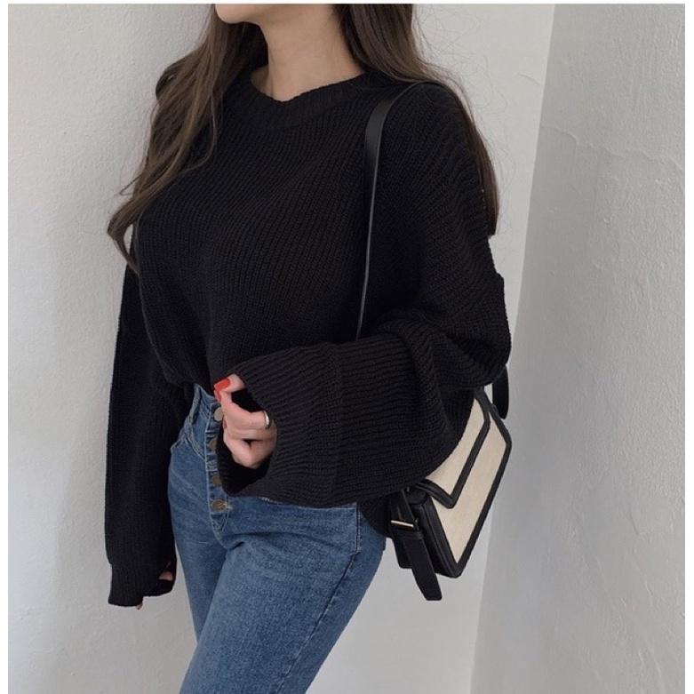 ［大尺碼到4XL］𝐔𝐌𝐄𝐎𝐖 𝐒𝐓𝐔𝐃𝐈𝐎 願做妳的世界 舒適寬鬆針織毛衣（5colors）長袖上衣-細節圖8