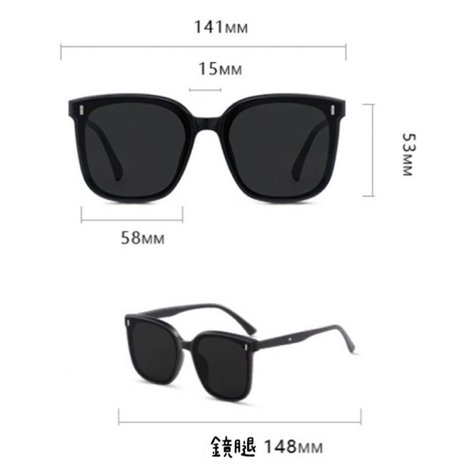 ［現貨］𝐔𝐌𝐄𝐎𝐖 𝐒𝐓𝐔𝐃𝐈𝐎 高級感の大方框黑框墨鏡🕶️太陽眼鏡-細節圖7