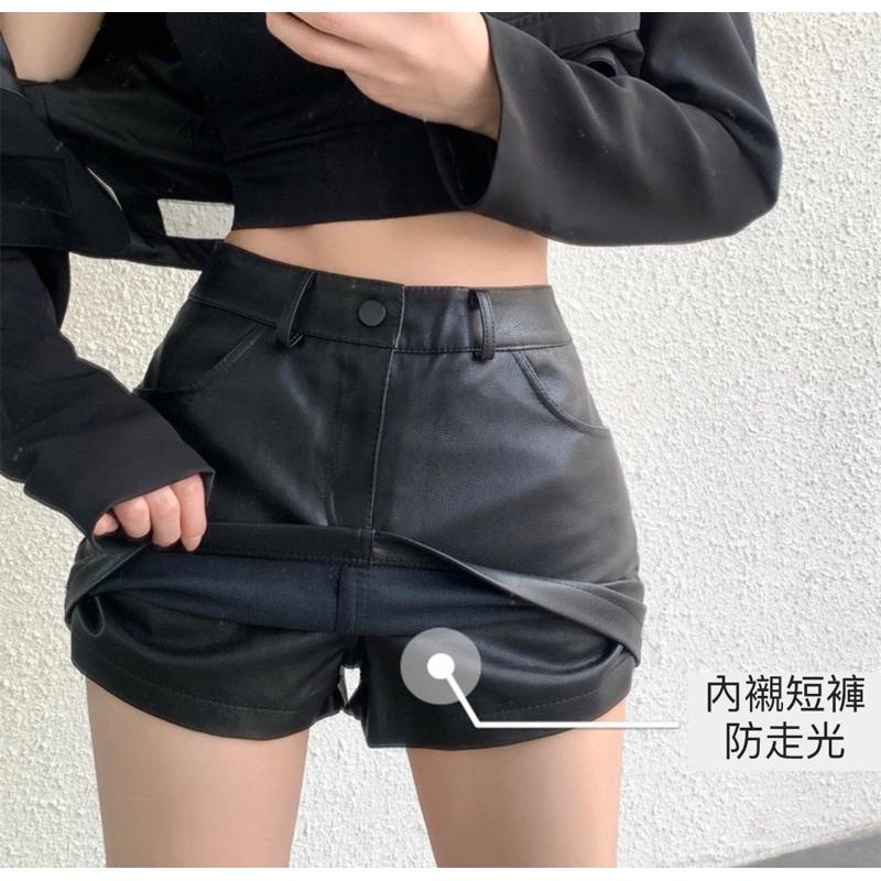 𝐔𝐌𝐄𝐎𝐖 𝐒𝐓𝐔𝐃𝐈𝐎 辣翻全場 包臀皮短裙 褲裙 皮裙-細節圖3