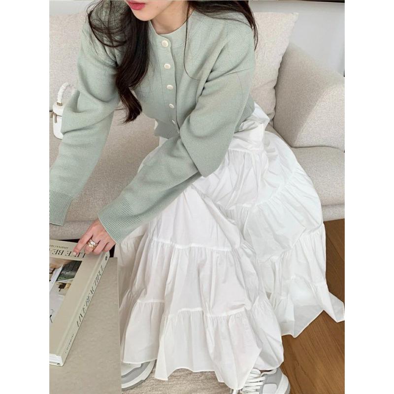 𝐔𝐌𝐄𝐎𝐖 𝐒𝐓𝐔𝐃𝐈𝐎 仙境愛麗絲 法式澎澎蛋糕長裙-細節圖3