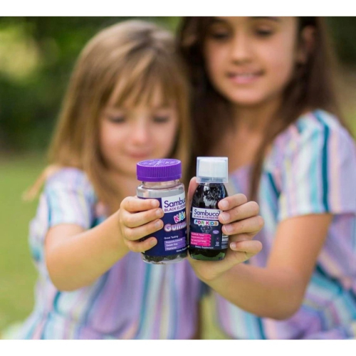 🔆現貨・新品・正貨🔆澳洲🇦🇺Sambucol 兒童提升免疫黑接骨木維他命C+鋅軟糖 50粒