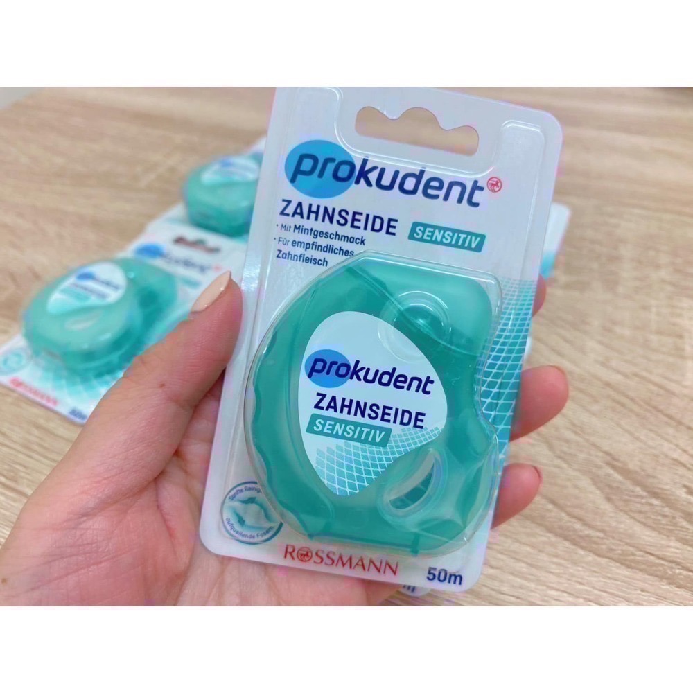 🔆現貨・新品・正貨🔆德國 🇩🇪 Prokudent 敏感型粗款牙線40m-細節圖4