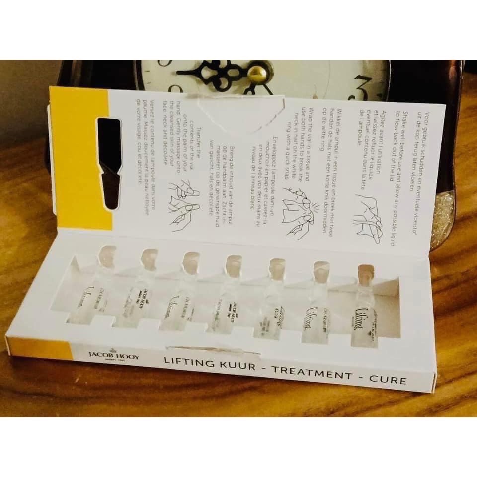 🔆現貨・新品・正貨🔆荷蘭🇳🇱Jacob Hooy高濃度玻尿酸保濕提拉安瓶(一盒7支x1ml)-細節圖2