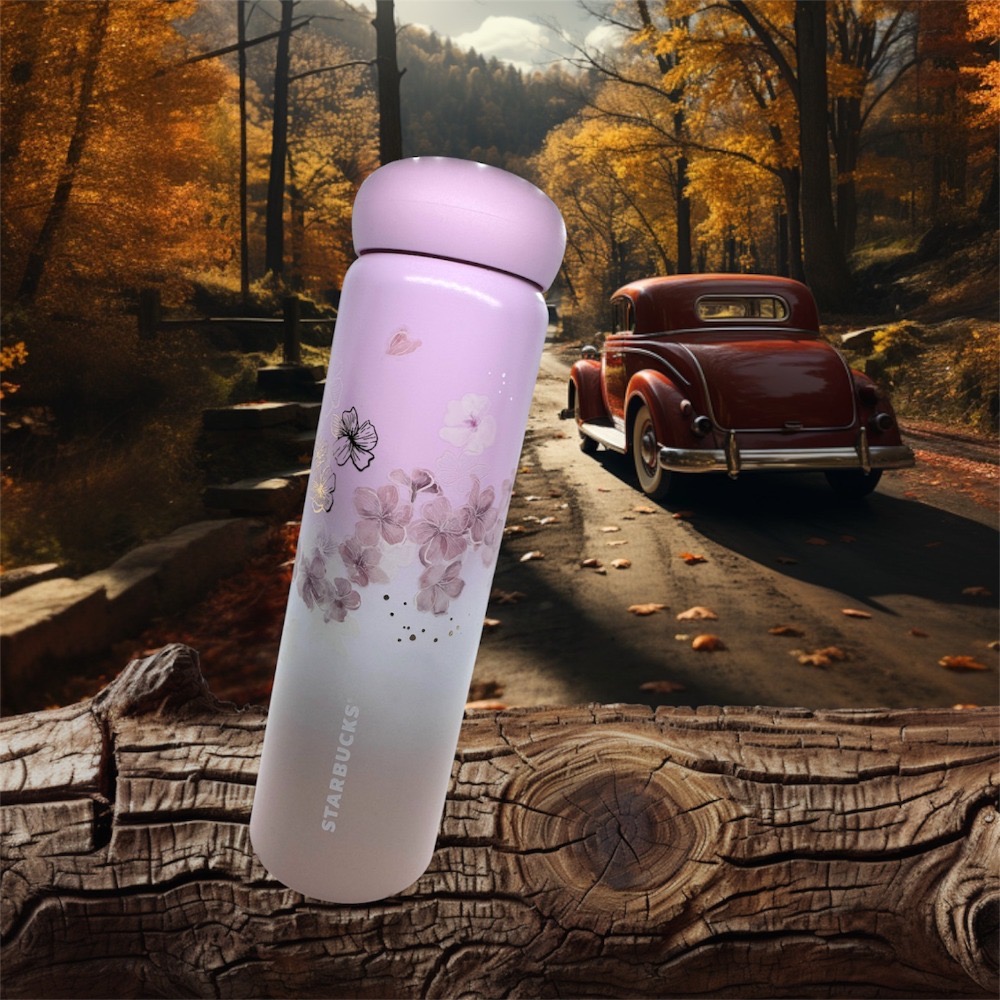 B.淡粉紅漸層色-355ml