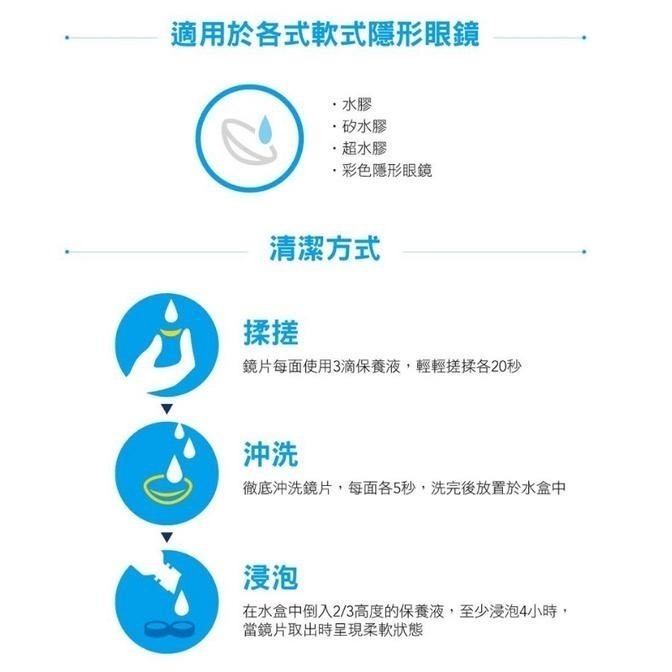 博士倫瑞霖 水漾清新多效保養液 355ml三效合一 水潤保護 有效清潔 有效殺菌 現貨-細節圖3