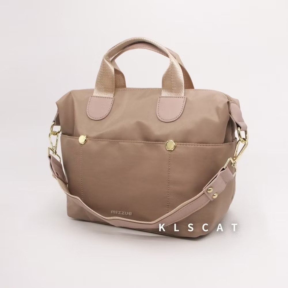 MIZZUE 三用防水波士頓包 防撥水 多口袋輕量化尼龍托特包 水餃包 托特包 波士頓包 RS001-規格圖6