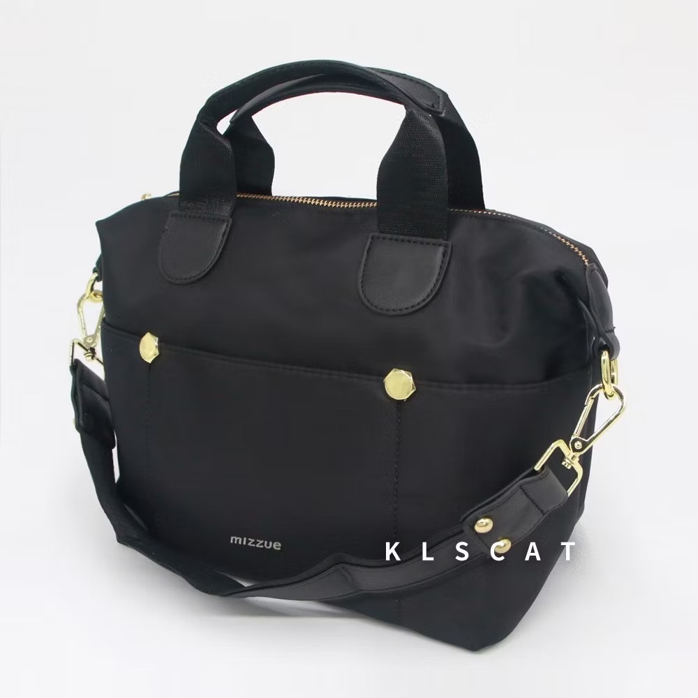 MIZZUE 三用防水波士頓包 防撥水 多口袋輕量化尼龍托特包 水餃包 托特包 波士頓包 RS001-規格圖6