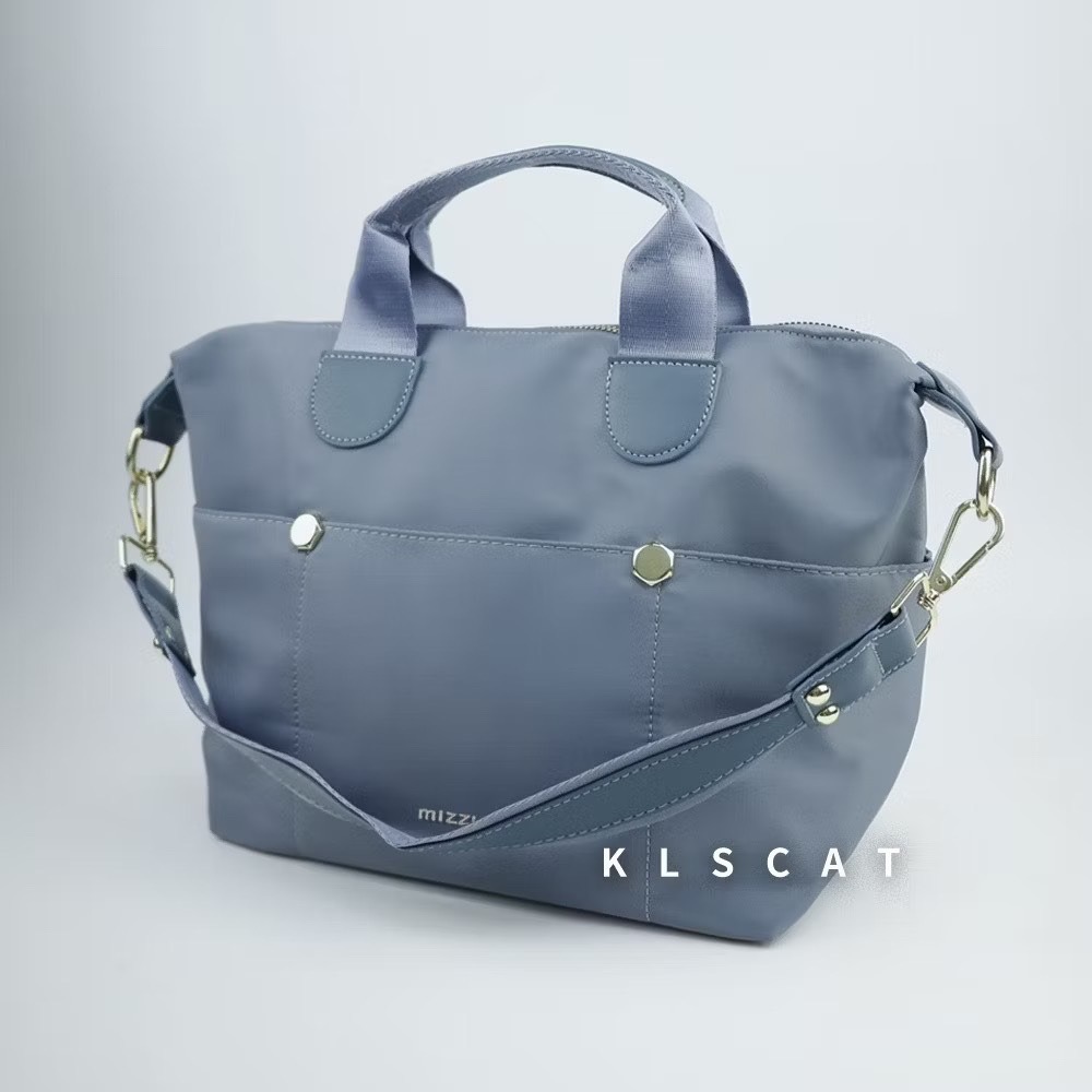 MIZZUE 三用防水波士頓包 防撥水 多口袋輕量化尼龍托特包 水餃包 托特包 波士頓包 RS001-規格圖6